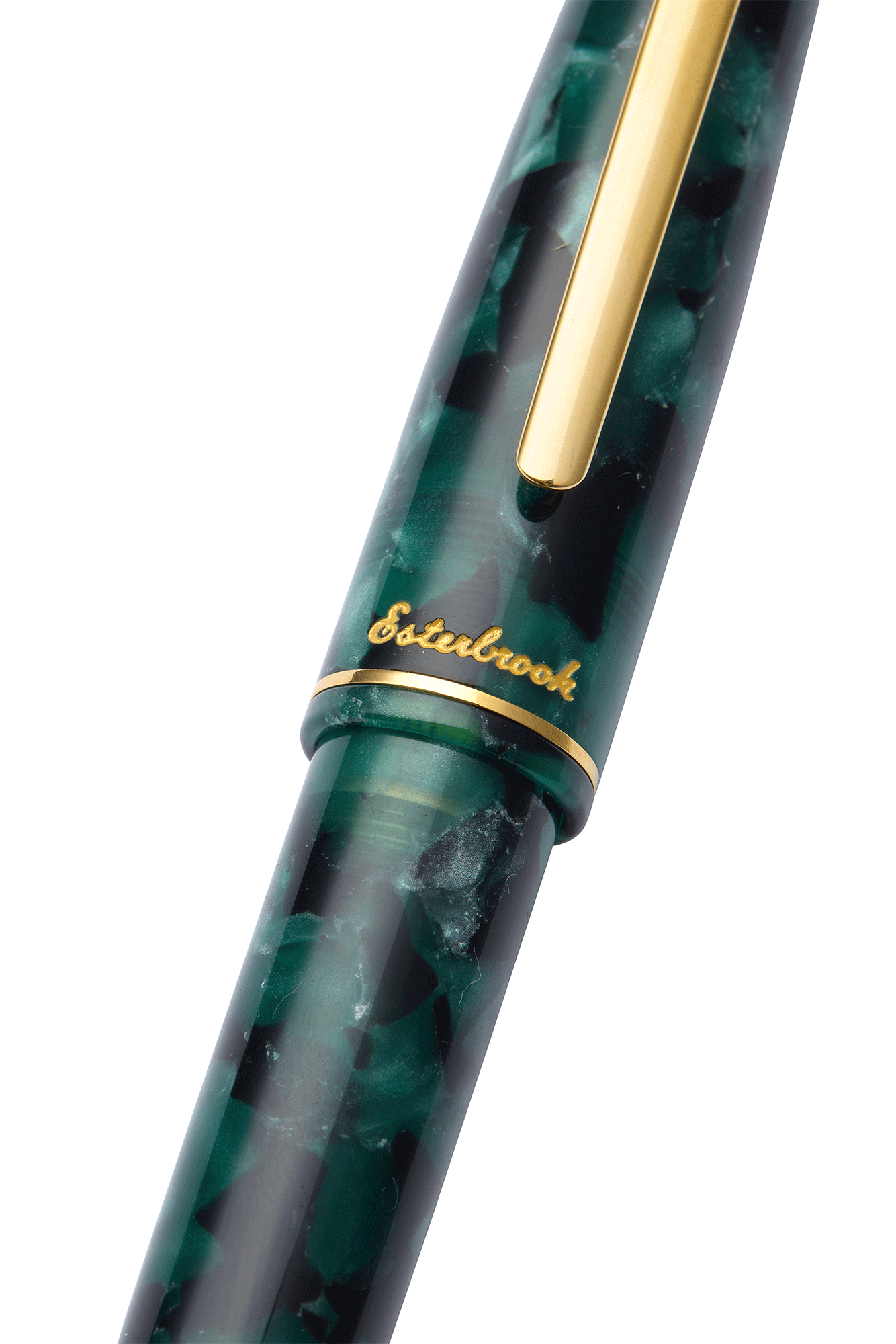 Esterbrook Estie Fountain Pen - Evergreen with Gold Trim
