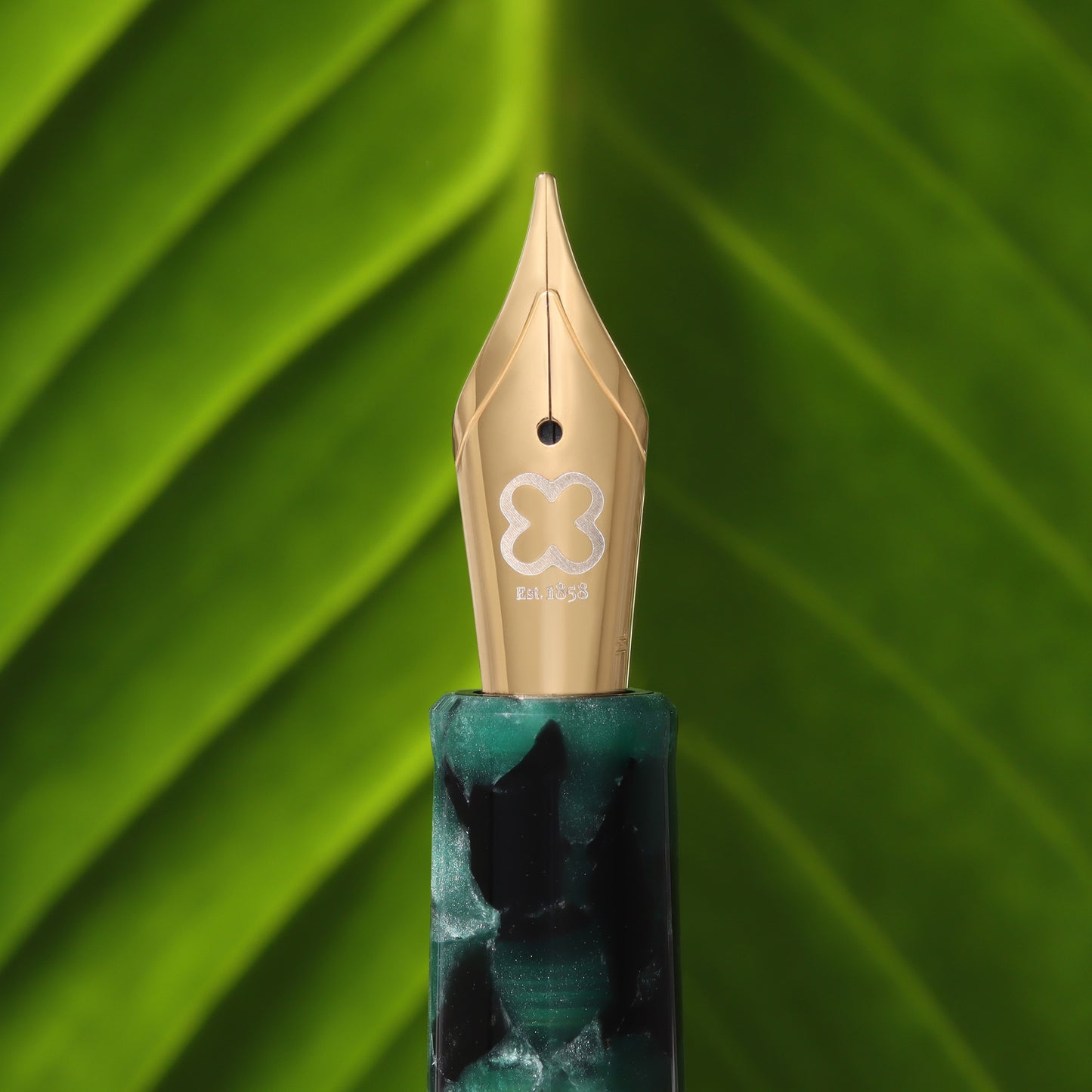 Esterbrook Estie Fountain Pen - Evergreen with Gold Trim