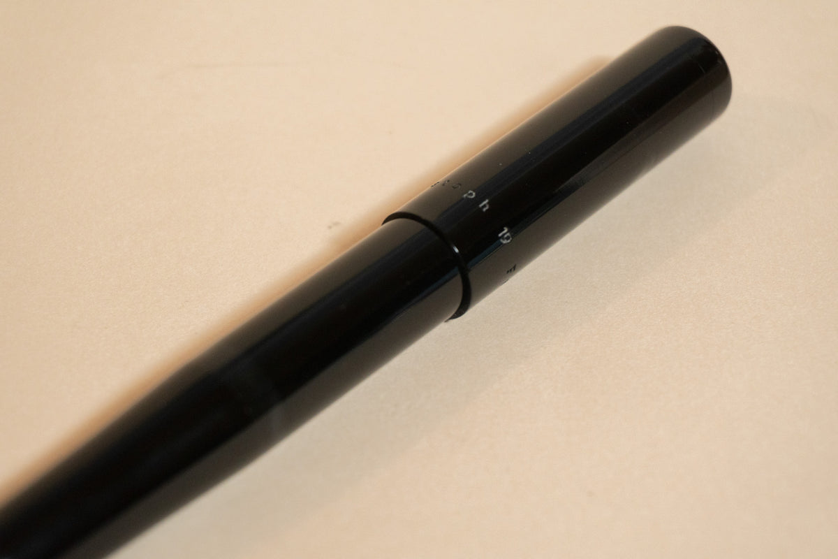 Pre-Owned Franklin-Christoph Model 19 Black with Dark Room Emulsion Fountain Pen - Fine (14k)