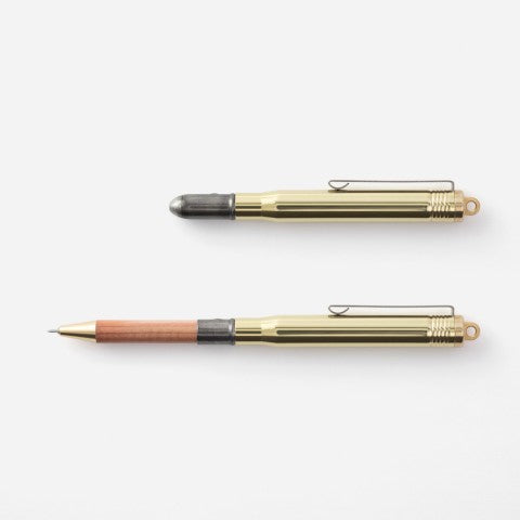 TRAVELER'S Solid Brass Ballpoint Pen