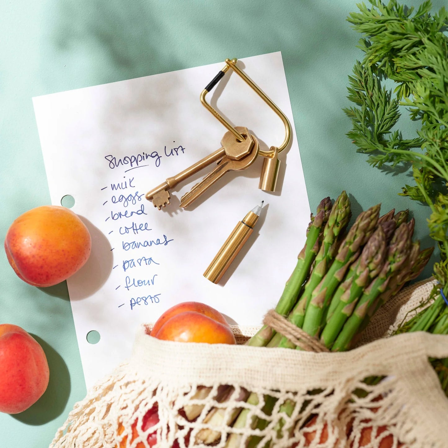 Tom's Studio The Field Mouse Refillable Travel Pen - Brass