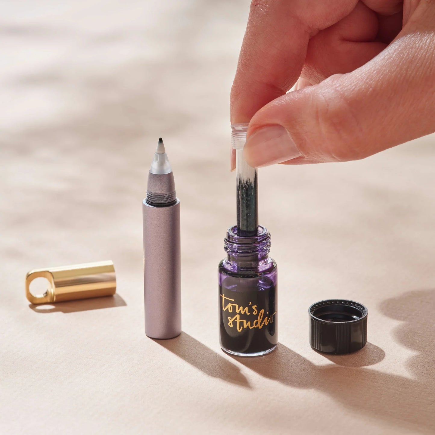 Tom's Studio The Field Mouse Refillable Travel Pen - Brass