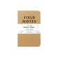 Field Notes Original Notebook - Left Handed Ruled (3-Pack)