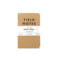 Field Notes Original Kraft Notebook - Plain (3-Pack)