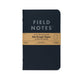 Field Notes Pitch Black Notebook - Dot-Graph (2-Pack)