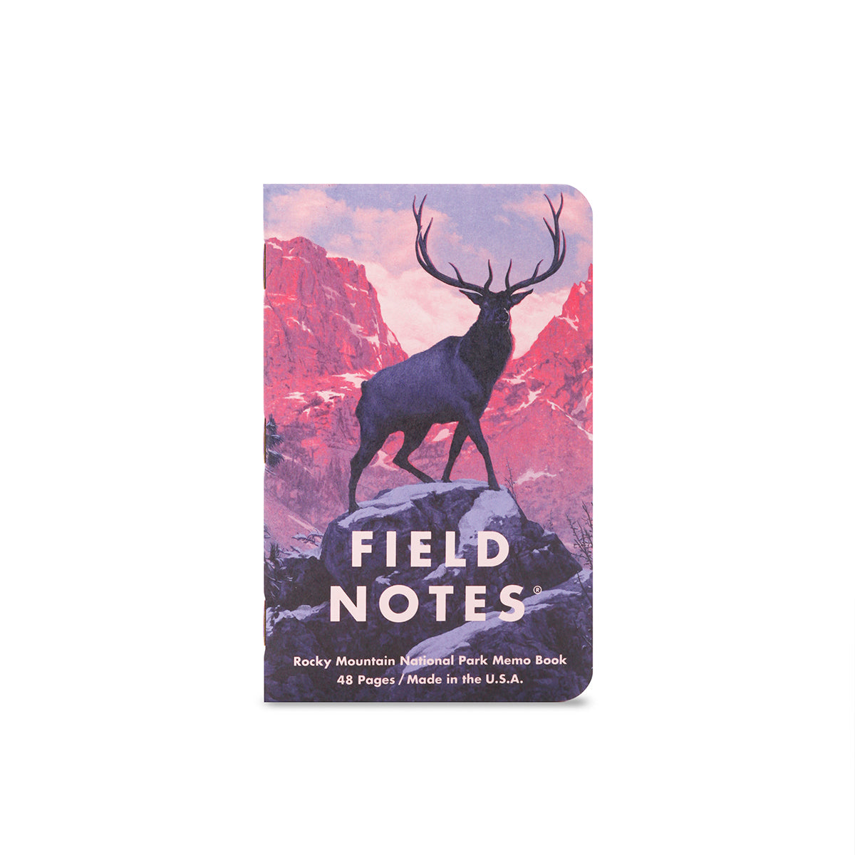Field Notes Notebook - National Parks Series C: Rocky, Smoky, Yellowstone (3-Pack)