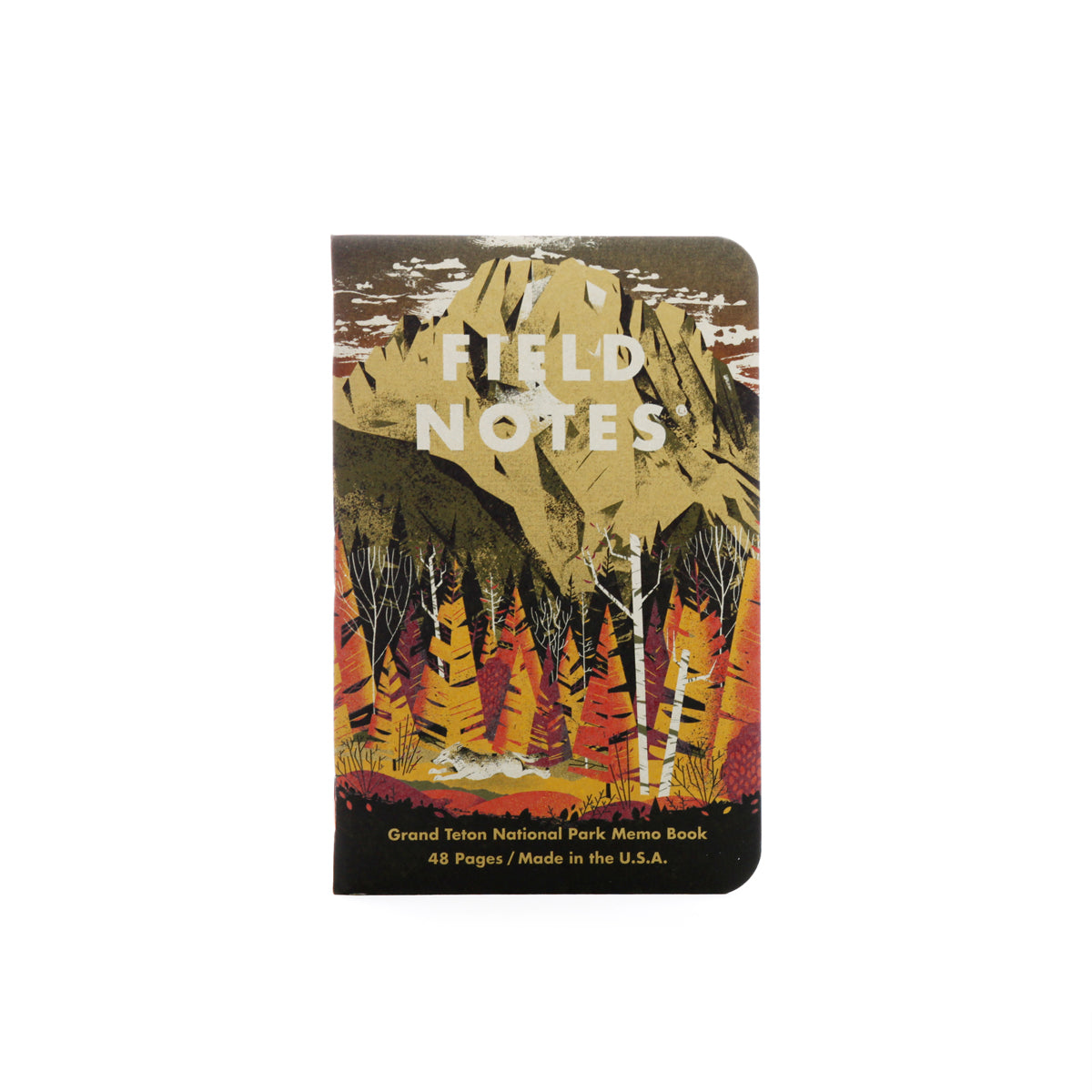 Field Notes Notebook - National Parks Series D: Grand Teton, Arches, Sequoia (3-Pack)