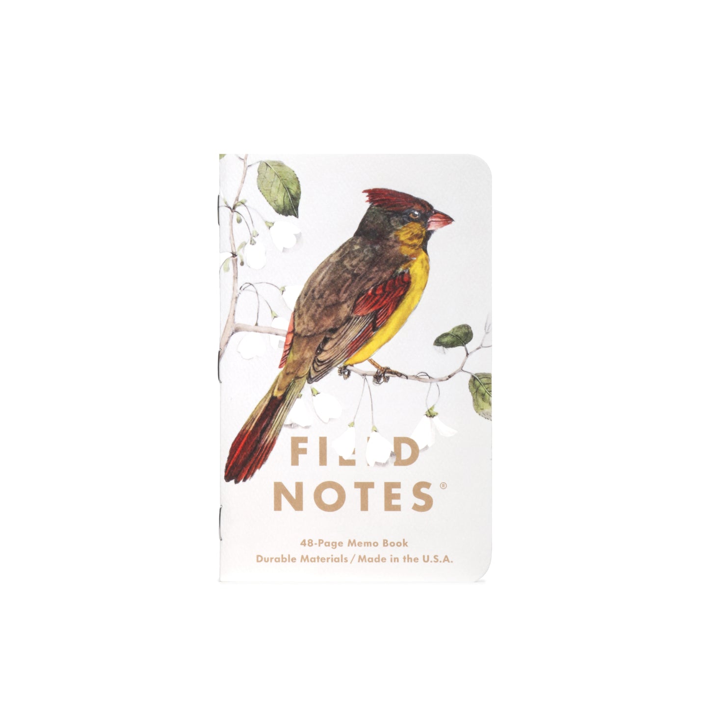Field Notes Quarterly Edition Notebook - Birds and Trees of North America Series C: Redstart, Cardinal, Redshoulder Hawk (3-Pack)