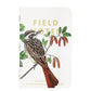 Field Notes Quarterly Edition Notebook - Birds and Trees of North America Series B: Pine Grosbeak, Baltimore Oriole, Sulphurbelly Flycatcher (3-Pack)