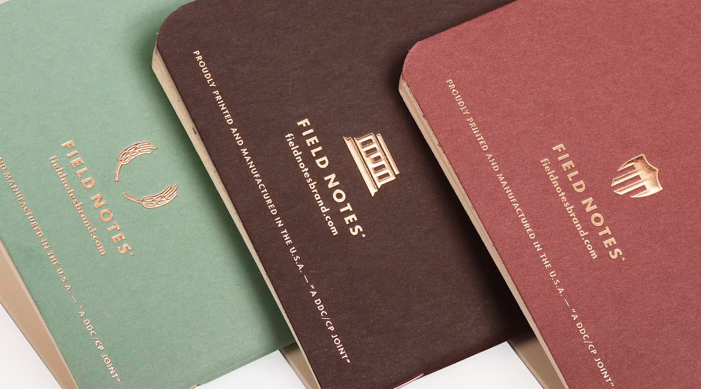 Field Notes Quarterly Edition Notebook - Lucky (3-Pack) (Limited Edition)