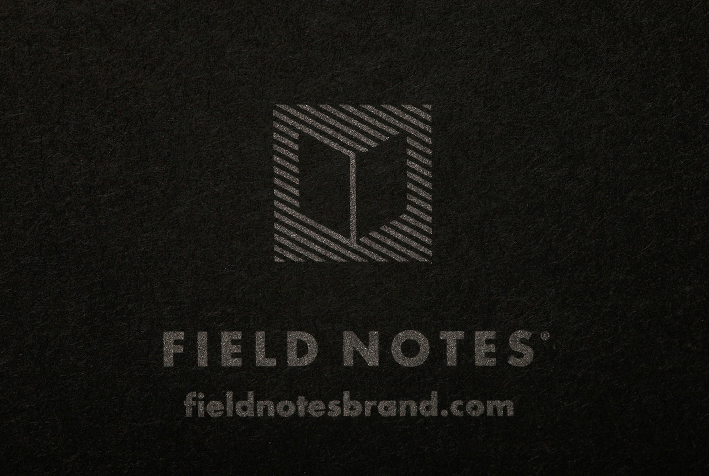 Field Notes Pitch Black Notebook - Ruled (2-Pack)