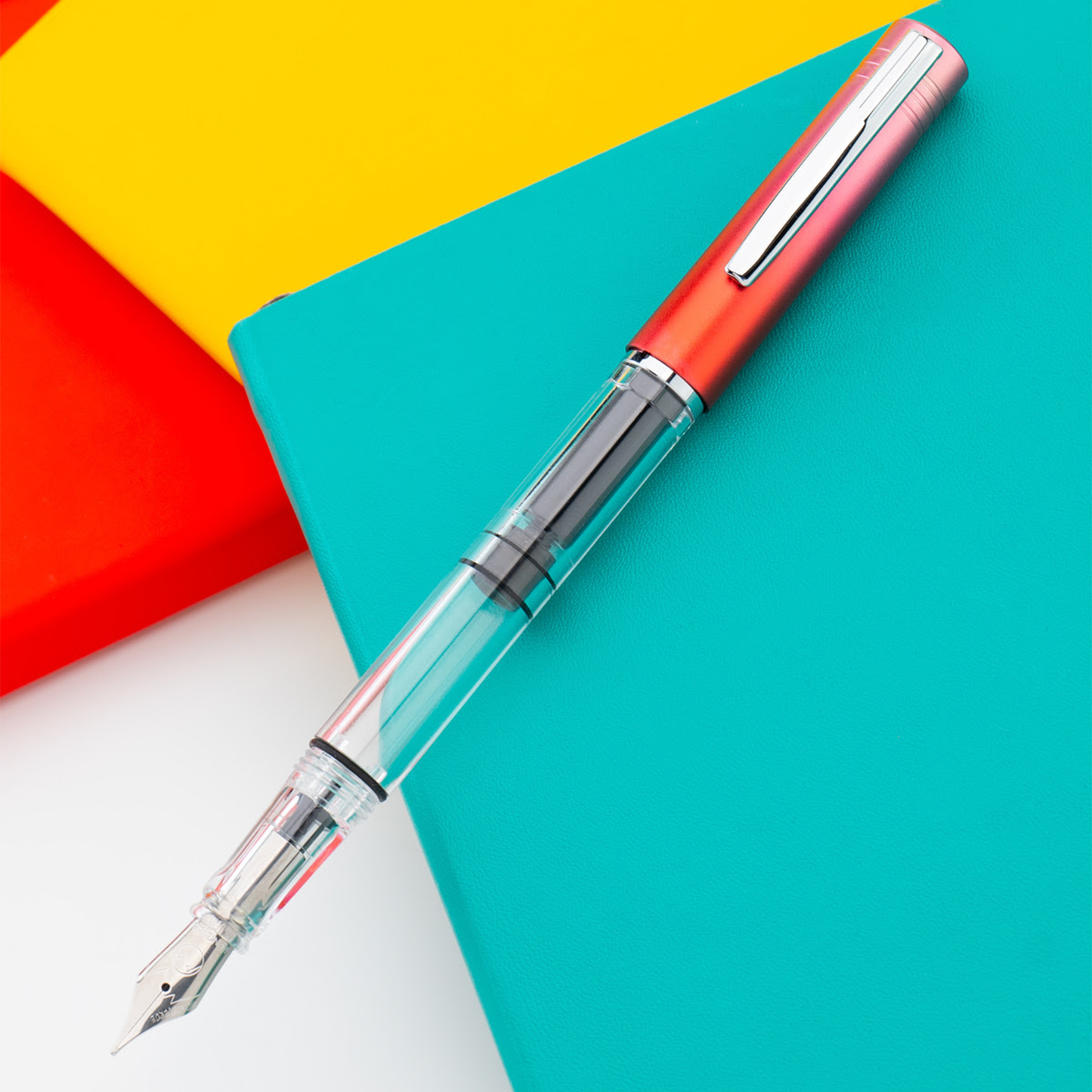 Monteverde MP1 Duo-Toned Anodized Fountain Pen - Strawberry Dreams (Limited Edition)
