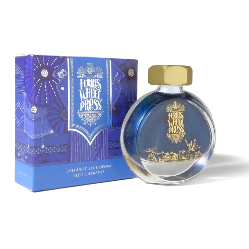 Ferris Wheel Press Bathurst Blue Denim (38ml) Bottled Ink