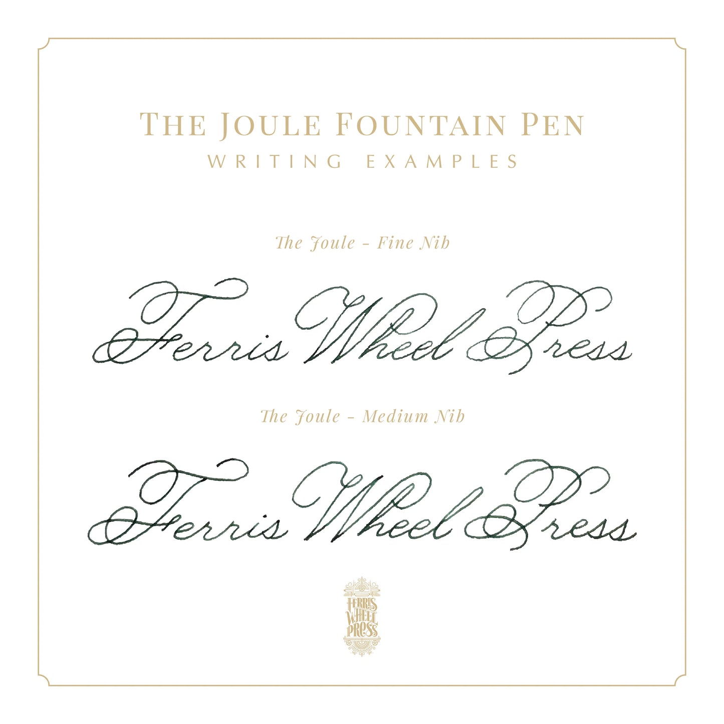 Ferris Wheel Press The Joule Fountain Pen - Miss Cora-Lynn
