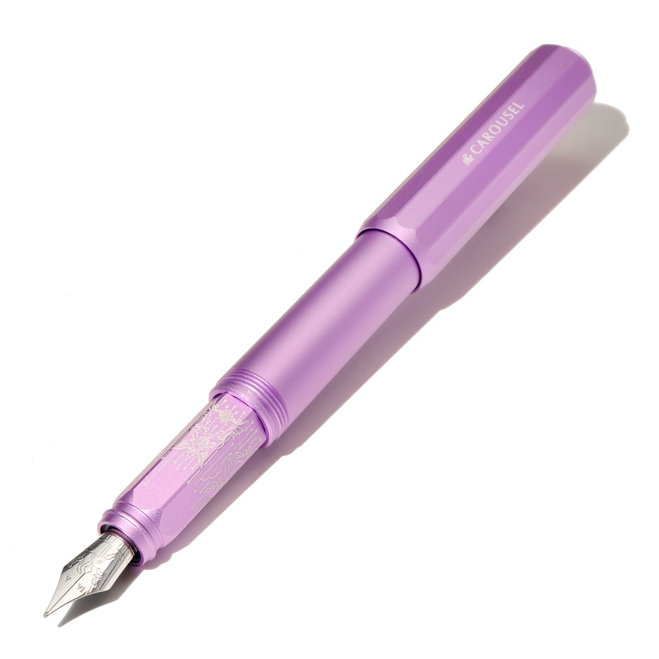 Ferris Wheel Press The Carousel Aluminum Fountain Pen - Aurorealis (Limited Edition)