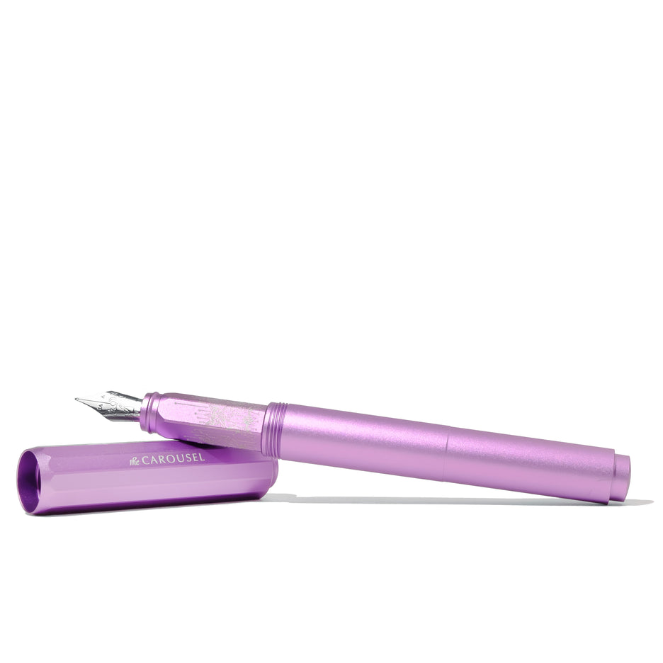 Ferris Wheel Press The Carousel Aluminum Fountain Pen - Aurorealis (Limited Edition)