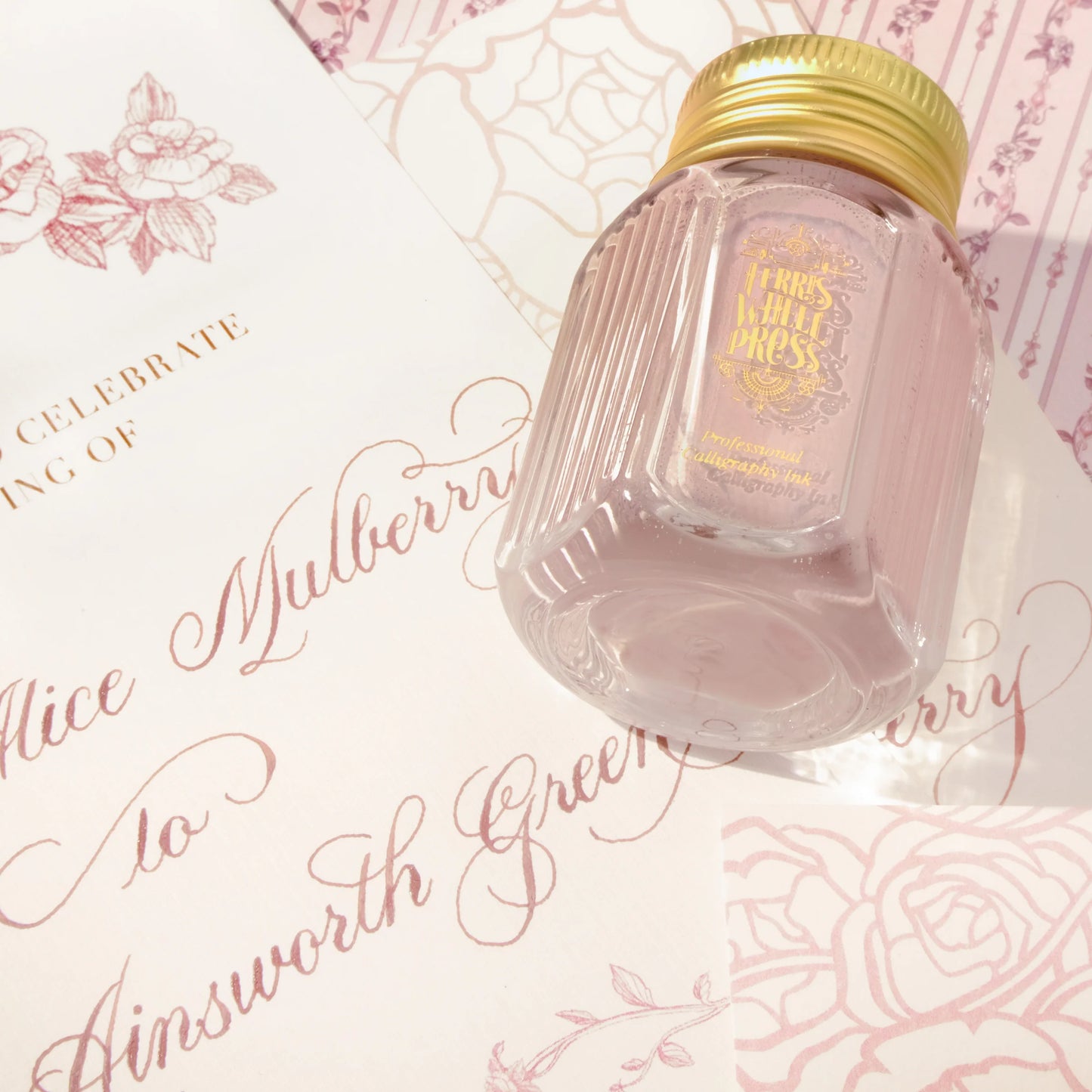 Ferris Wheel Press Sweetbriar Rose Calligraphy (28ml) Bottled Ink