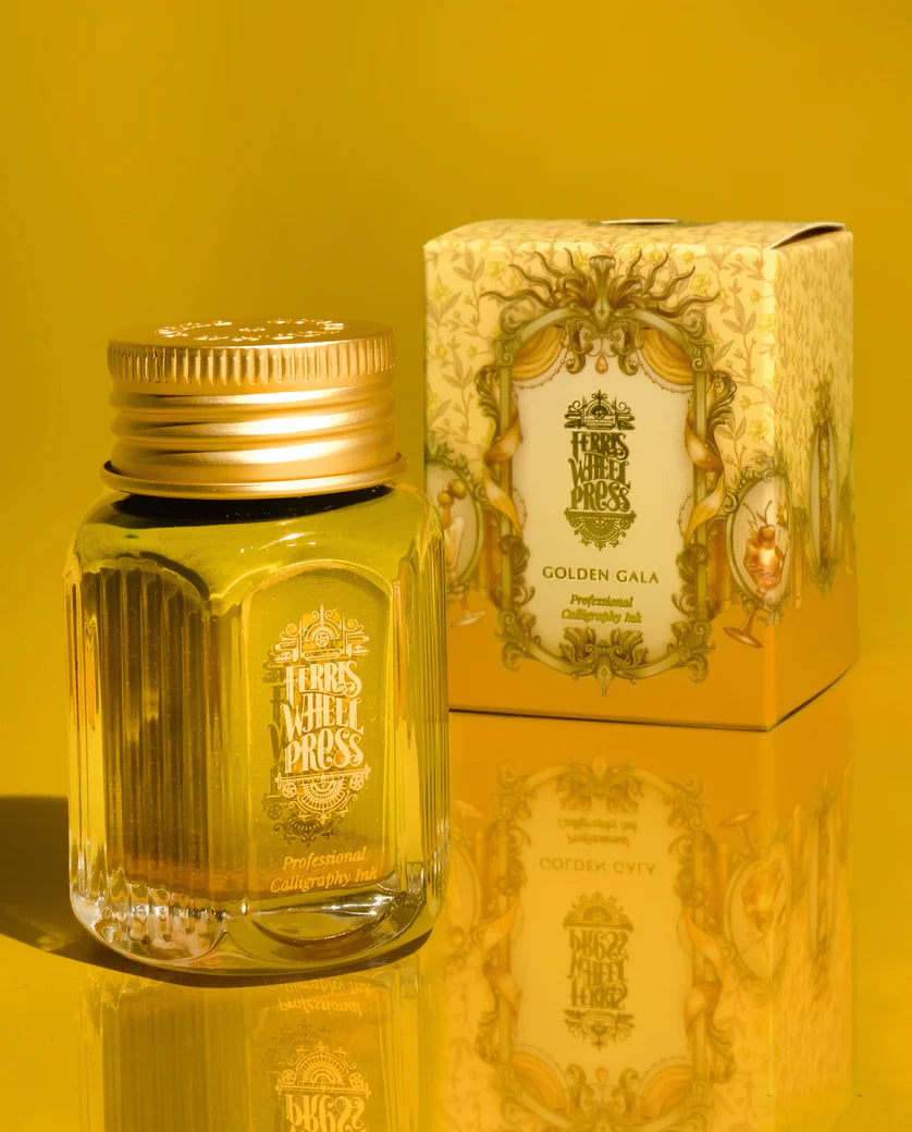 Ferris Wheel Press Golden Gala Calligraphy (28ml) Bottled Ink