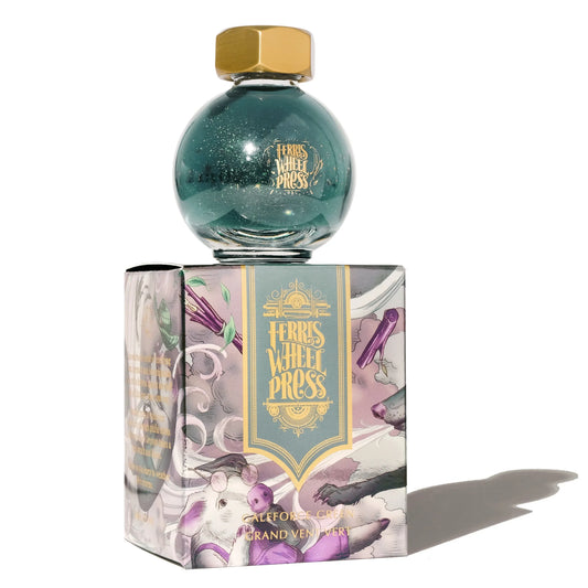 Ferris Wheel Press Galeforce Green (20ml) Bottled Ink - The Three Little Pigs