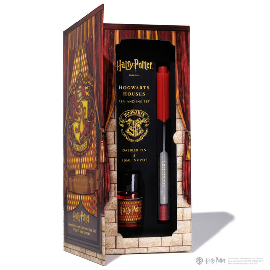 Ferris Wheel Press Harry Potter Dabbler Pen & Ink Writing Set - Houses of Hogwarts: Gryffindor