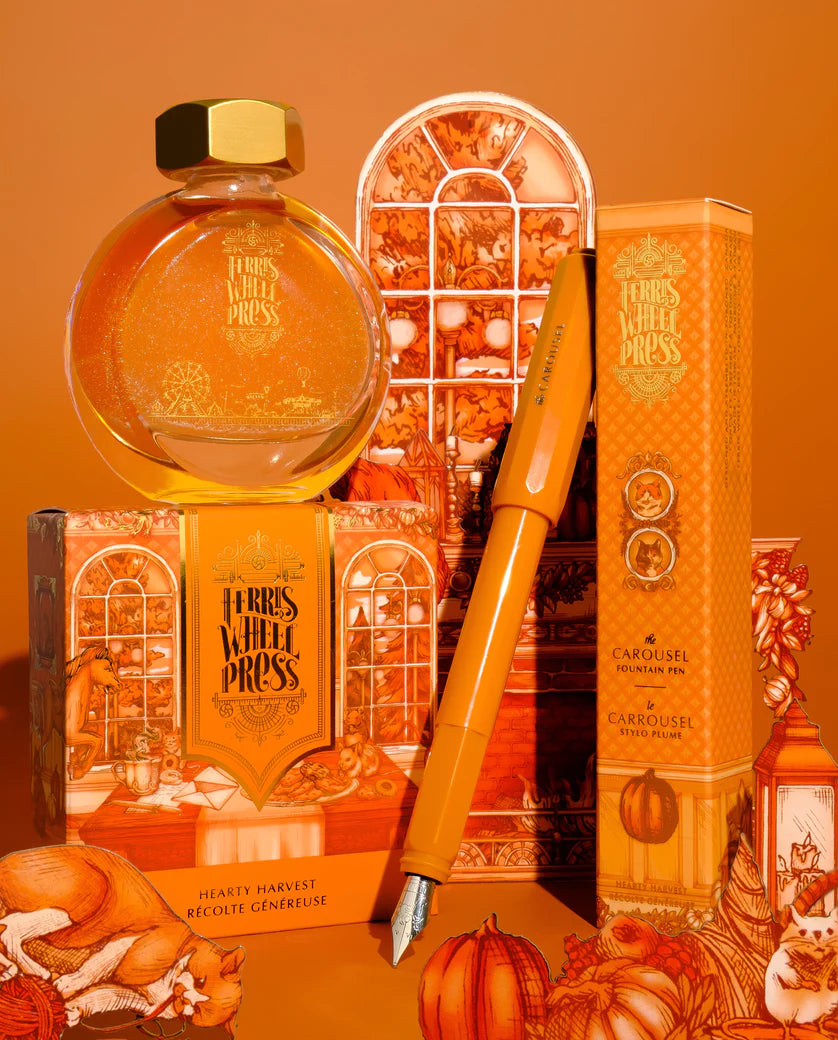 Ferris Wheel Press The Carousel Fountain Pen - Hearty Harvest (Limited Edition)