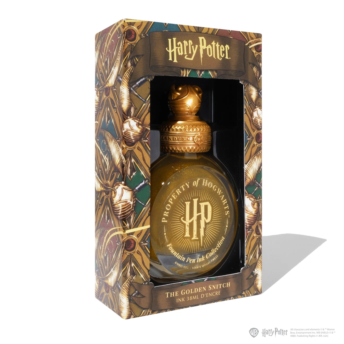 Ferris Wheel Press Harry Potter The Golden Snitch (38ml) Bottled Ink (Limited Edition)