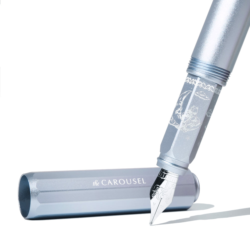 Ferris Wheel Press The Carousel Aluminum Fountain Pen - Harlequin Dream (Limited Edition)
