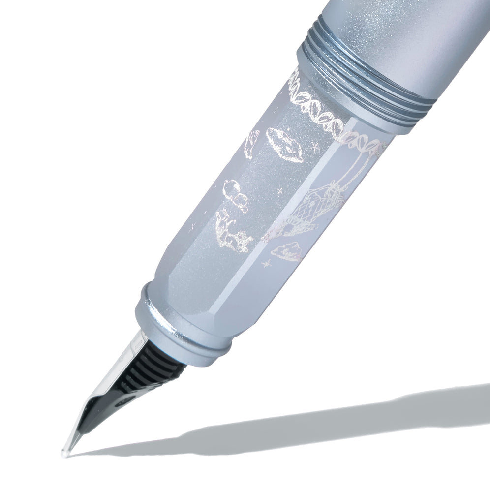 Ferris Wheel Press The Carousel Aluminum Fountain Pen - Harlequin Dream (Limited Edition)