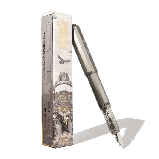 Ferris Wheel Press The Carousel Aluminum Fountain Pen - Highland Smoke
