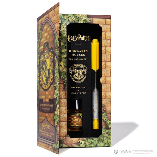 Ferris Wheel Press Harry Potter Dabbler Pen & Ink Writing Set - Houses of Hogwarts: Hufflepuff