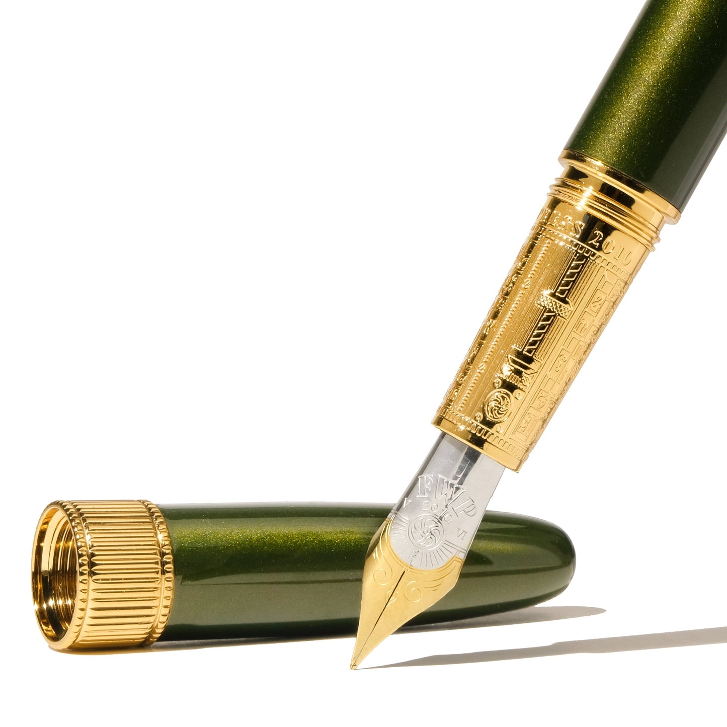 Ferris Wheel Press The Joule Fountain Pen - Juniper Moss
