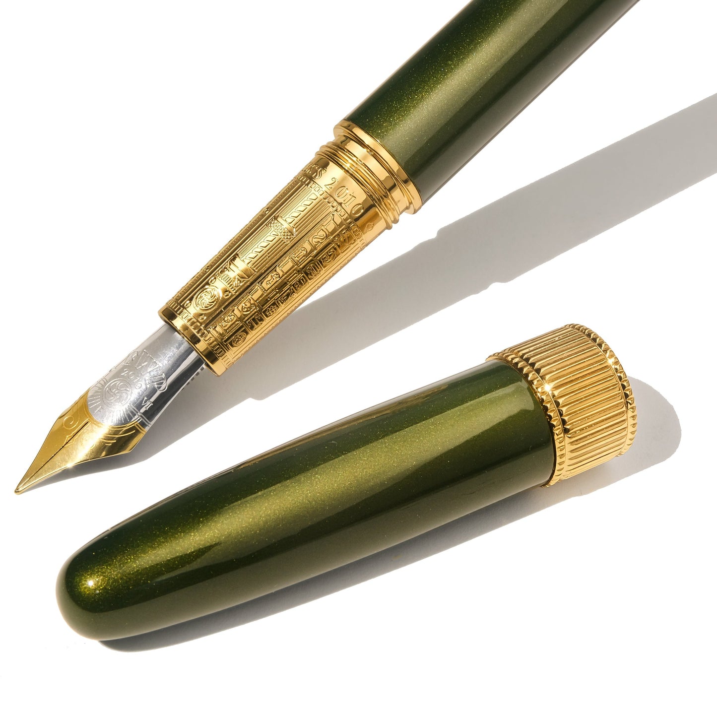 Ferris Wheel Press The Joule Fountain Pen - Juniper Moss