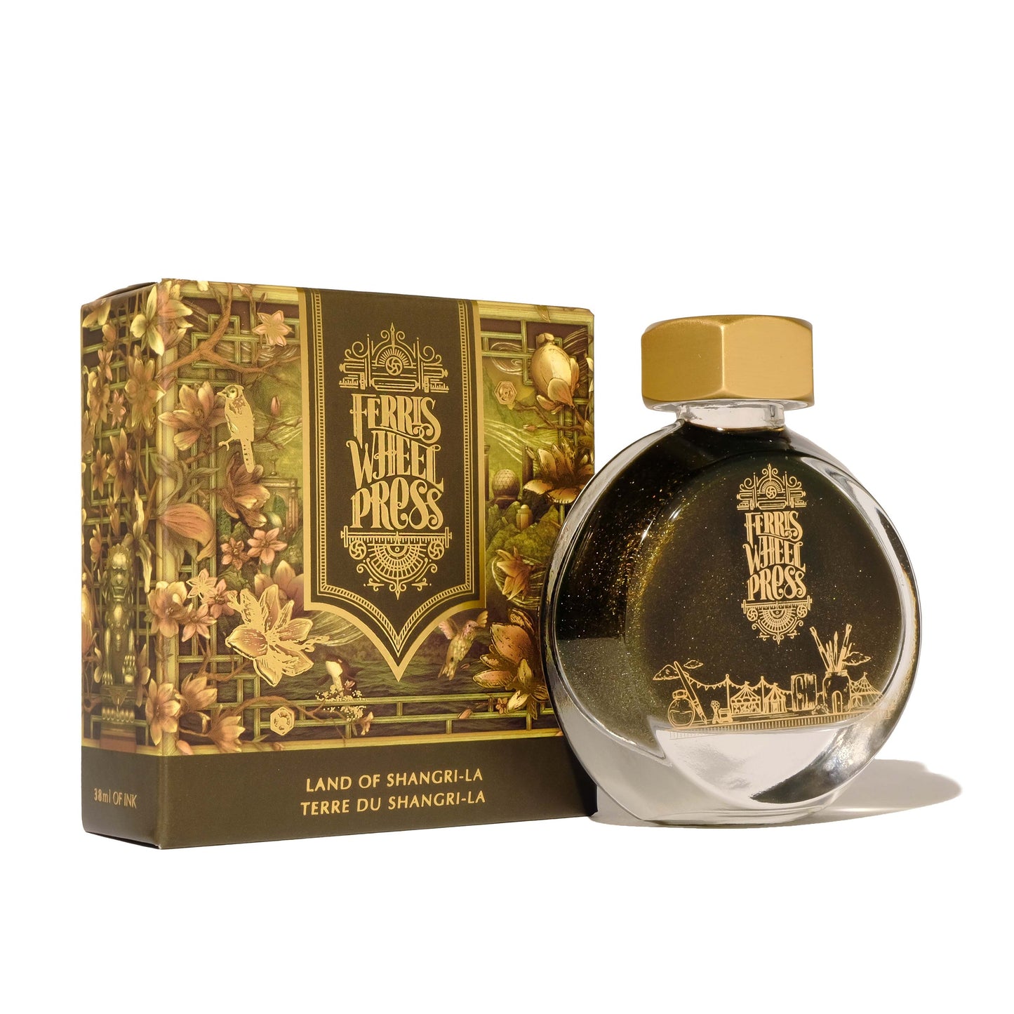 Ferris Wheel Press Curious Collaborations | Land of Shangri-la (38ml) Bottled Ink (Special Edition)