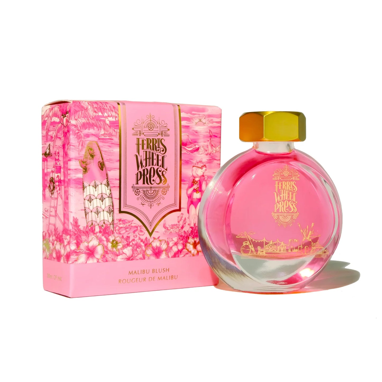 Ferris Wheel Press Malibu Blush (38ml) Bottled Ink