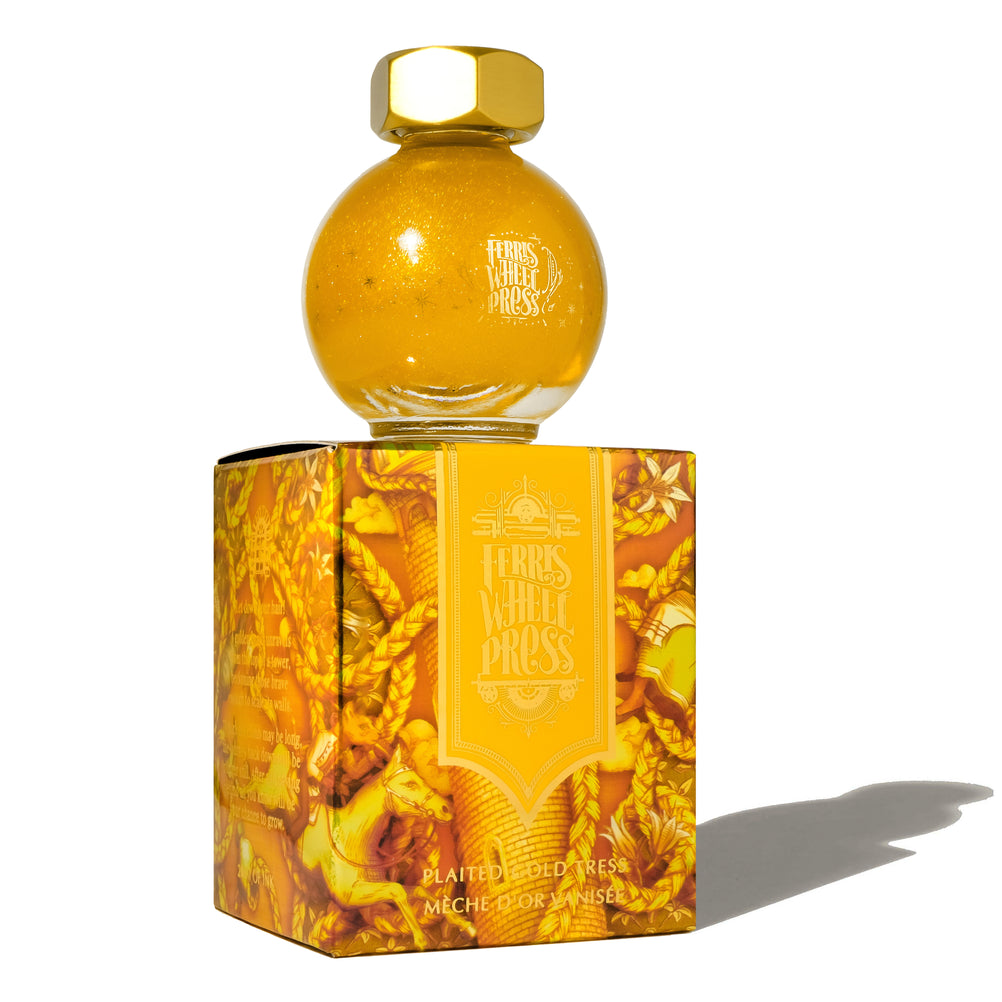 Ferris Wheel Press Plaited Gold Tress (20ml) Bottled Ink - Once Upon a Time