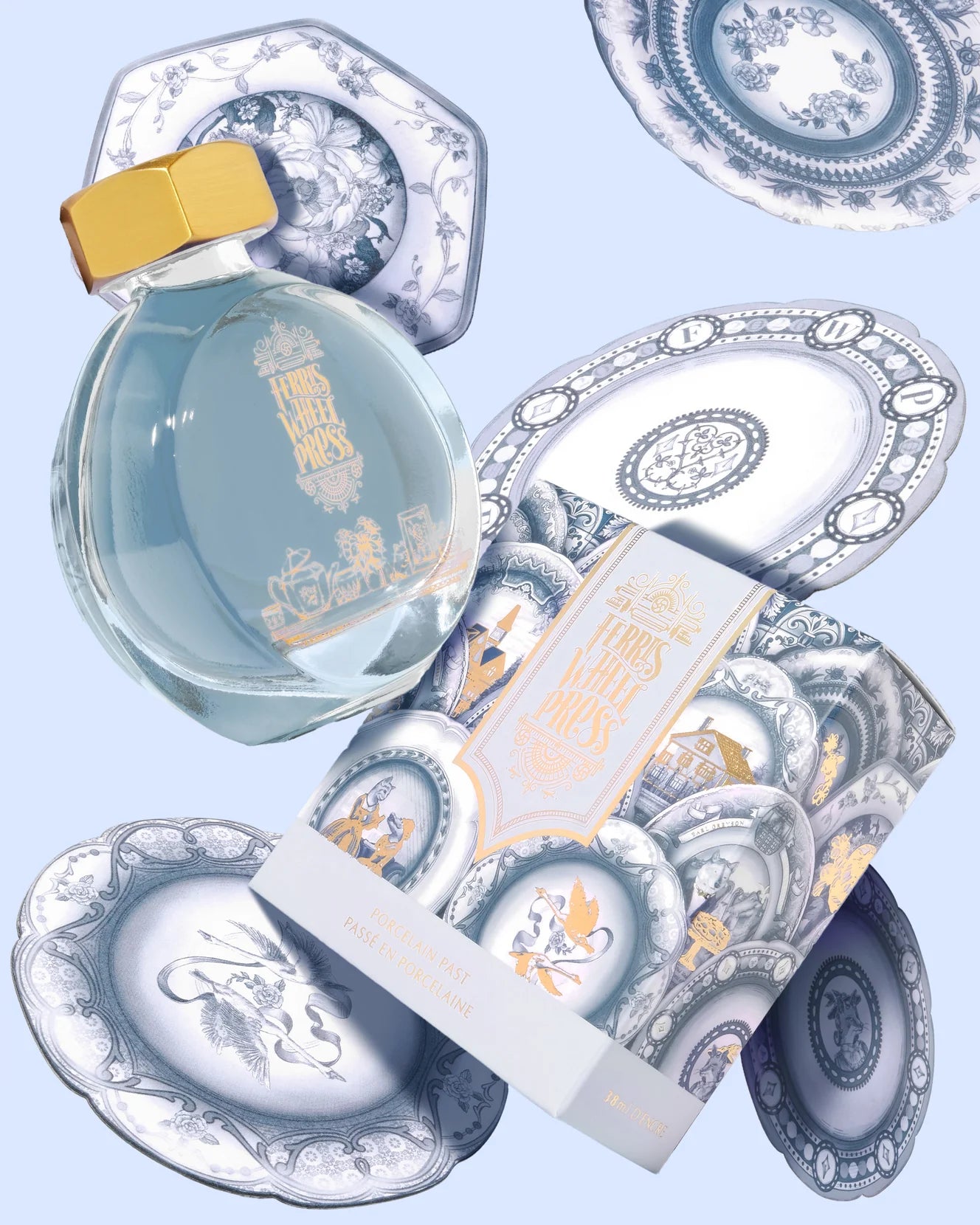 Ferris Wheel Press Porcelain Past (38ml) Bottled Ink – Dromgoole's