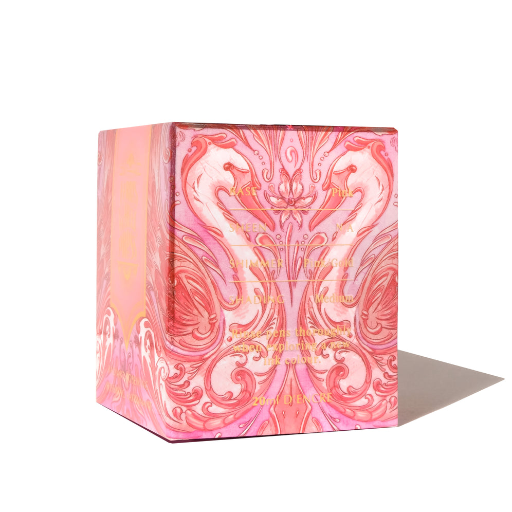 Ferris Wheel Press Radiant Rosewing (20ml) Bottled Ink - The Wild Swans