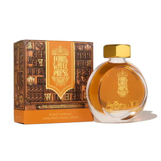 Ferris Wheel Press Russet Typeface (38ml) Bottled Ink