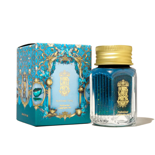 Ferris Wheel Press Teatime Teal Calligraphy (28ml) Bottled Ink