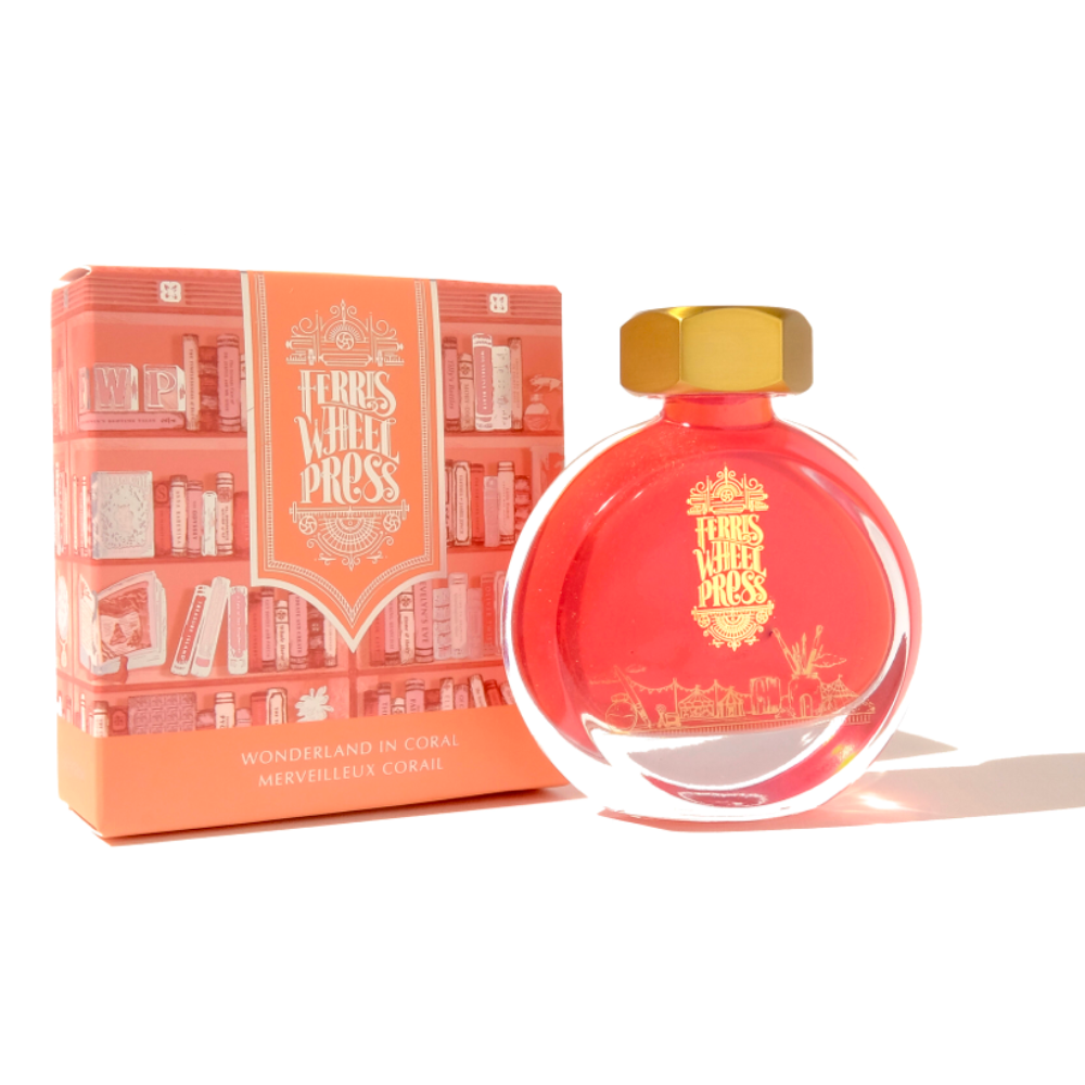 Ferris Wheel Press Wonderland in Coral (38ml) Bottled Ink