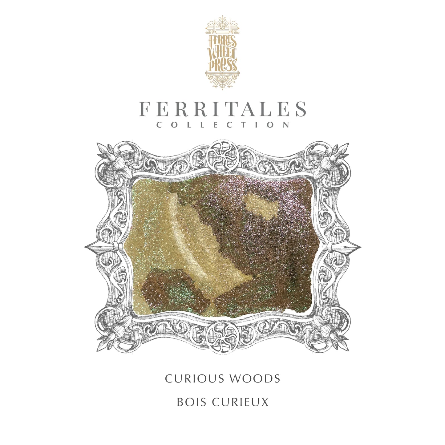 Ferris Wheel Press Curious Woods Bottled Ink (The Three Little Pigs)