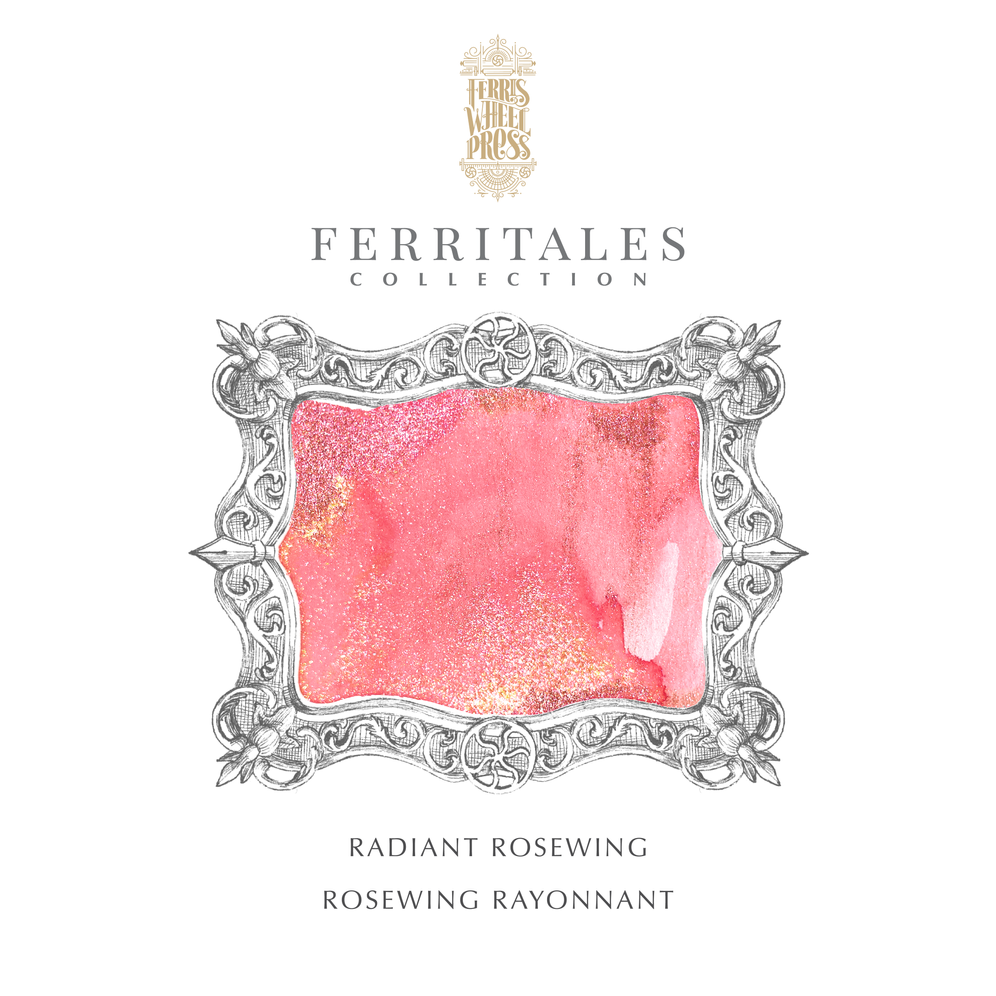 Ferris Wheel Press Radiant Rosewing (20ml) Bottled Ink - The Wild Swans