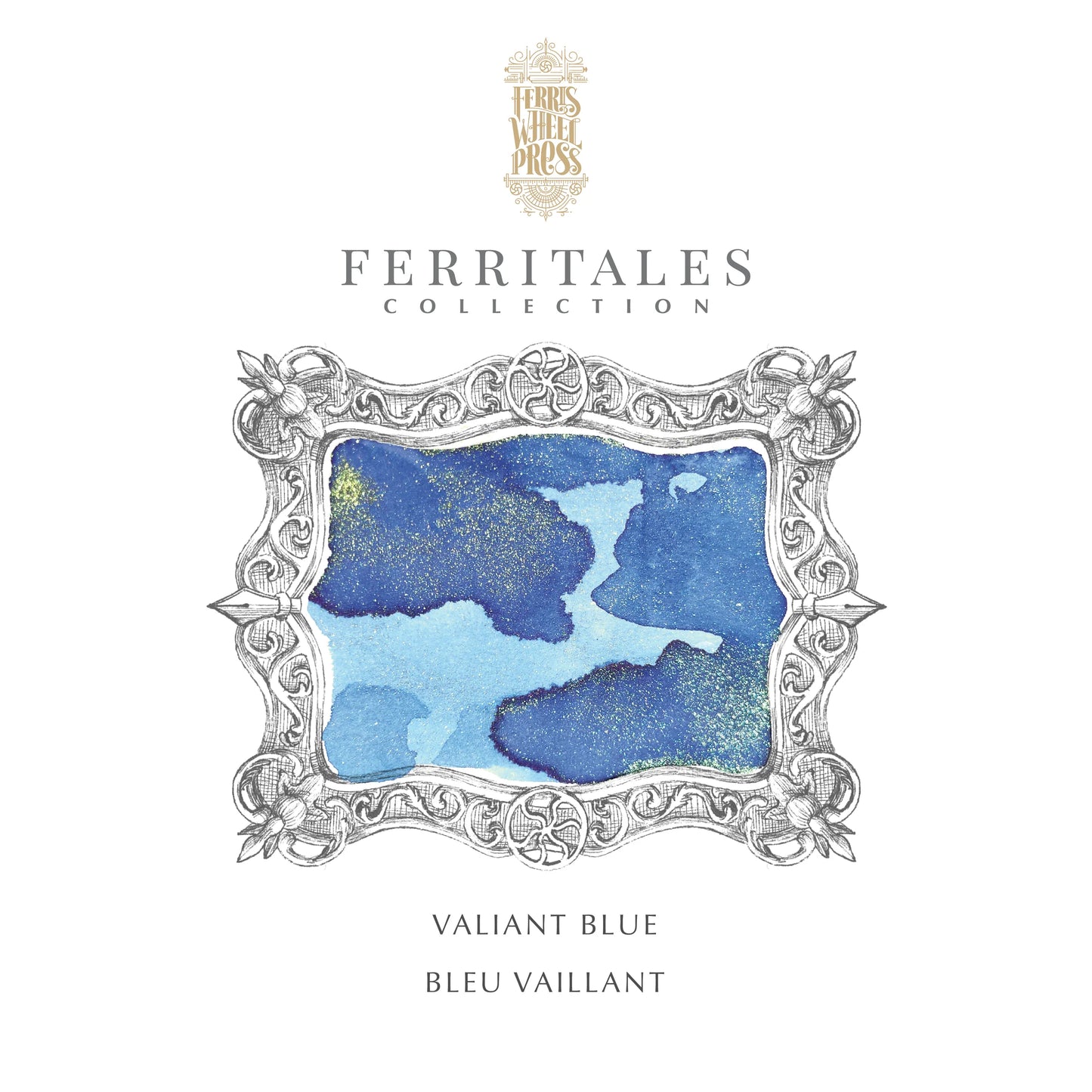 Ferris Wheel Press Valiant Blue Bottled Ink (Beauty and the Beast)