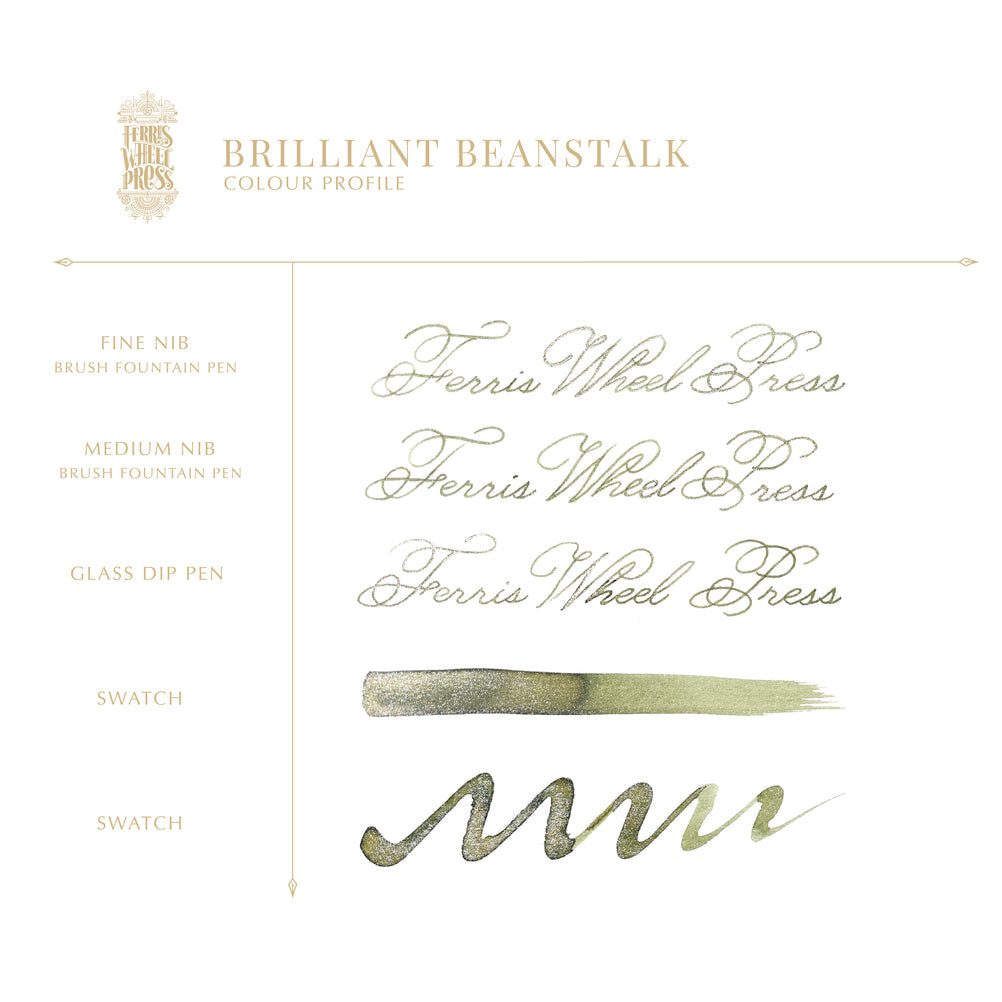 Ferris Wheel Press Brilliant Beanstalk (20ml) Bottled Ink - Once Upon a Time