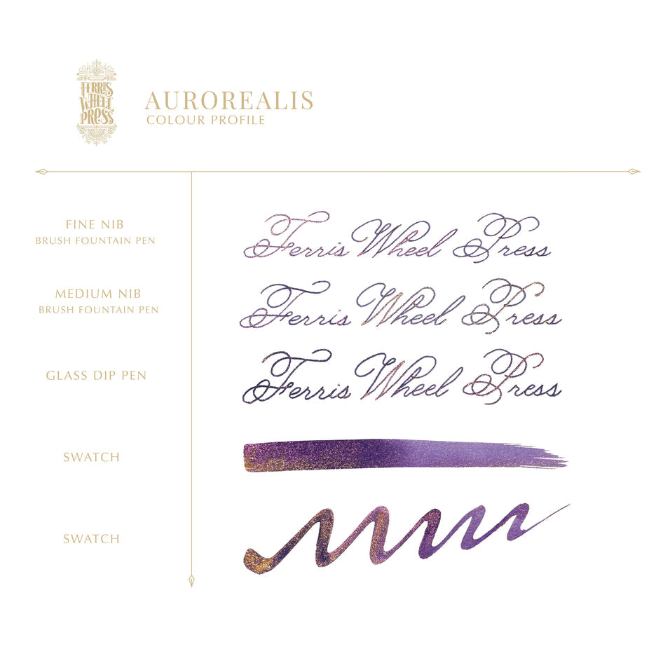 Ferris Wheel Press Aurorealis (38ml) Bottled Ink (Limited Edition)