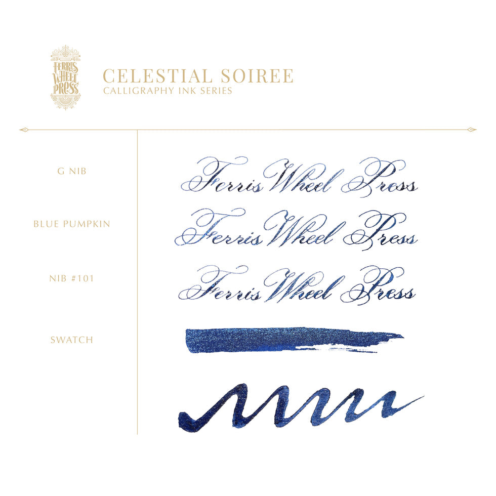 Ferris Wheel Press Celestial Soiree Calligraphy (28ml) Bottled Ink