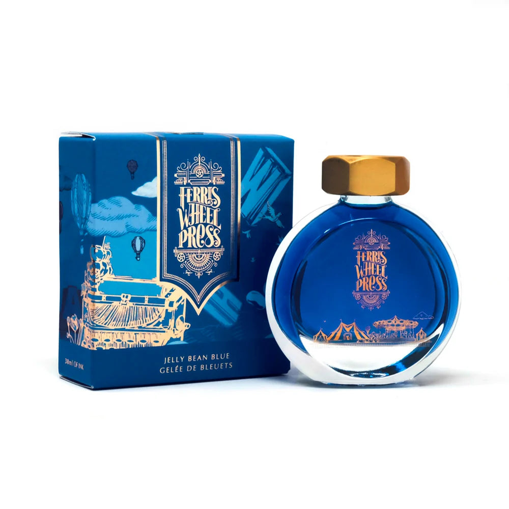 Ferris Wheel Press Jelly Bean Blue (38ml) Bottled Ink