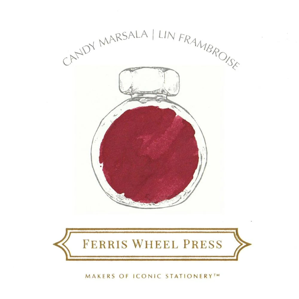 Ferris Wheel Press Candy Marsala (38ml) Bottled Ink
