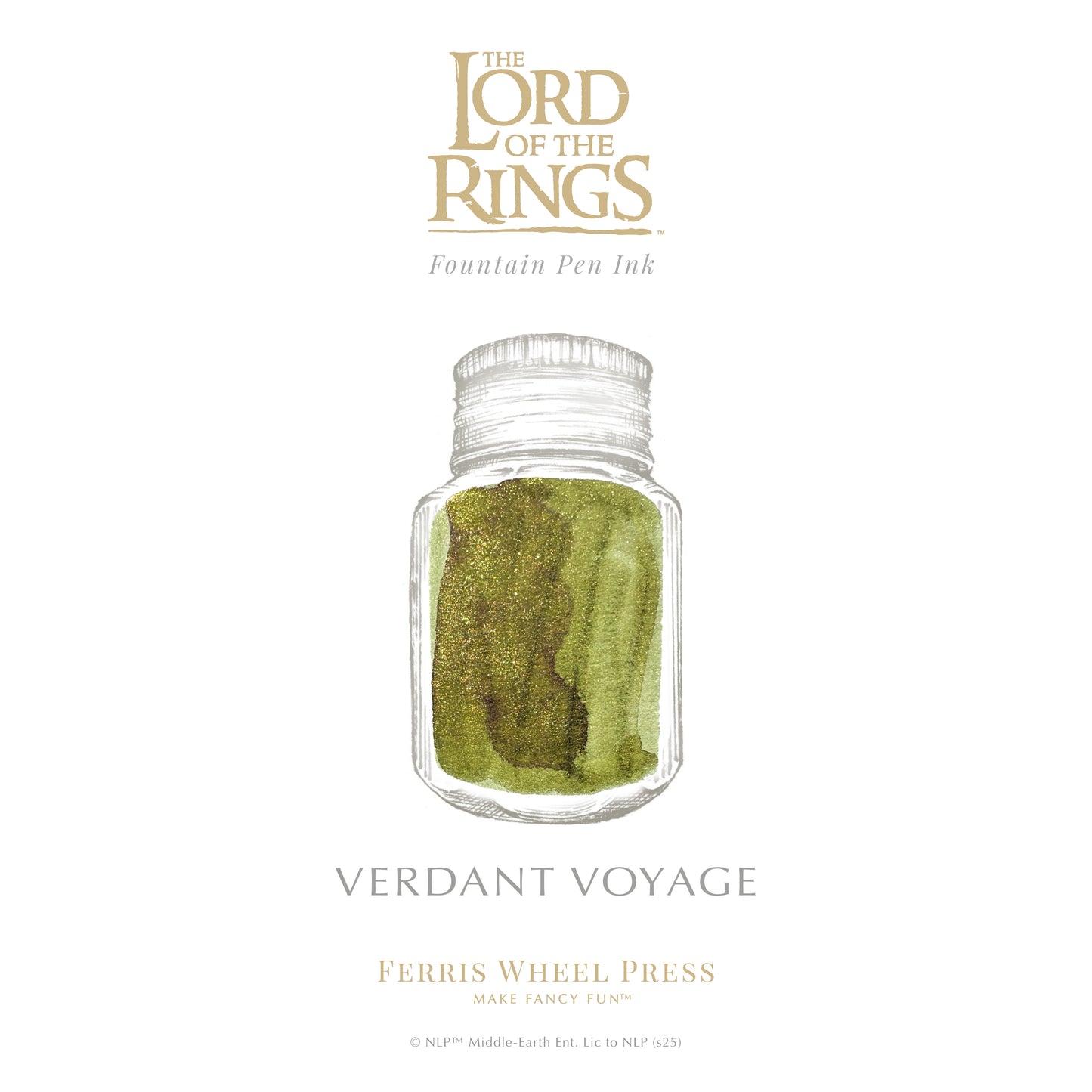 Ferris Wheel Press Lord of the Rings Verdant Voyage (10ml) Bottled Ink