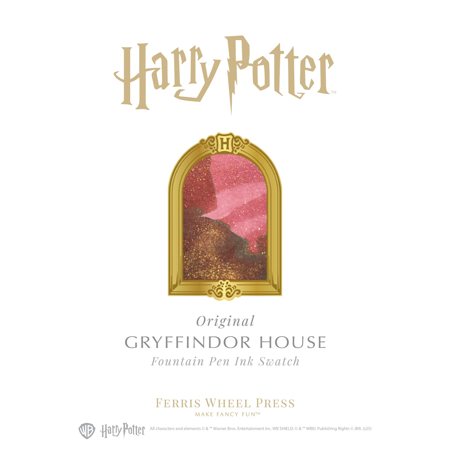 Ferris Wheel Press Harry Potter Gryffindor House (38ml) Bottled Ink (Limited Edition)